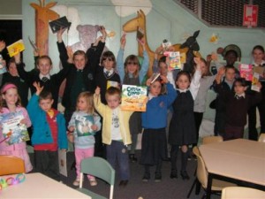 Prizewinners show off their books