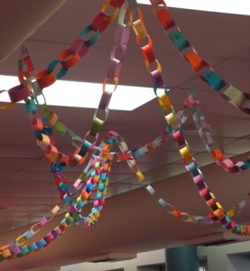 Amazing Paper Chain keeps growing