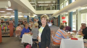 Judy at Literary Lunch Nov