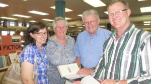 Louise, Joan, Barry and Tim Dean at the Michael Caulfield Book Launch (Small) (2)