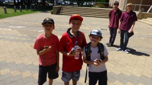 Ventures Lachlan and Jacob with spies Serb, Dylan and Liam use GPS to search for Freeda