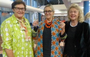 Libby, Fem and Kathy enjoyed the launch