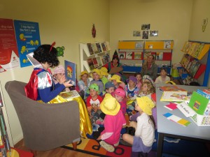 Canowindra Preschool visit the Library