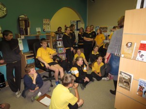 Canowindra Primary School Year 6 students discover Homework Help at the Library