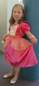 Princess Pearl at Storytime