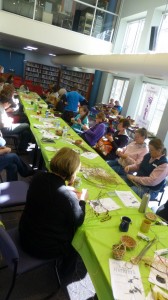 Weaving Workshop in the Library