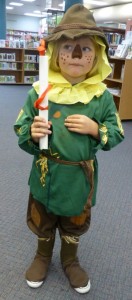 Charlie the Scarecrow at Storytime