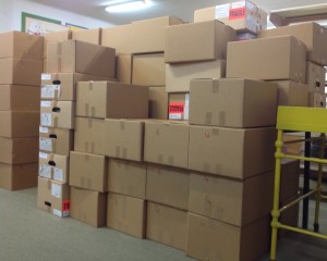 Wall of Boxes