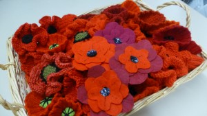 Felt Poppies