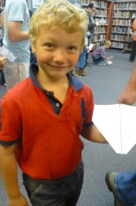 William with his plane