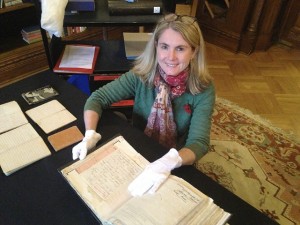 State Library of NSW WWI Curator Elise Edmonds