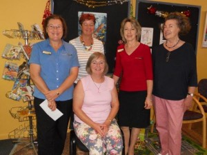 Cowra Library team Caroline, Linda, Ann, Jan and Maryanne