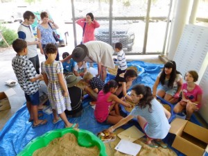 A "dig" at the Library