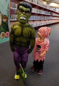 Max The Hulk and Owen the Pirate