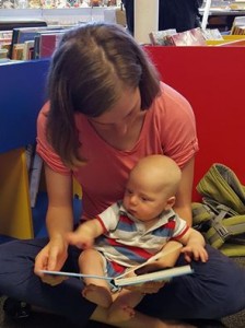 Reading to child 4