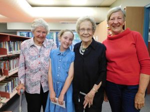 Beryl Floyd, Eva Green, Aileen Banfield and Bronwyn Norrie