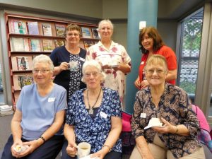 Back: Regina, Mary and Robyn. Front Ruth, Nina and Dawn.